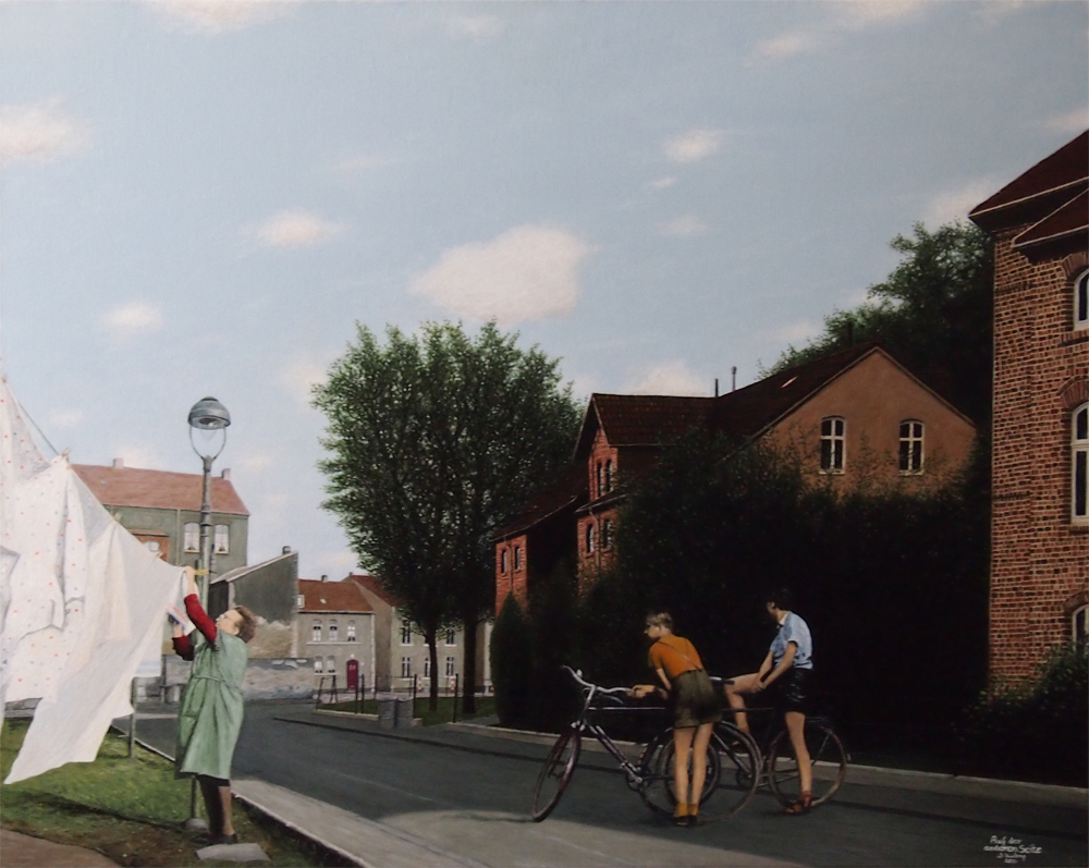 Auf der anderen Seite 2021 80 x 100 cm